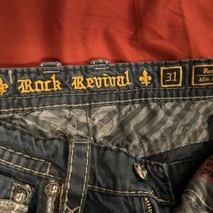 Rock Revival Jeans. Like new W 31  L 33  $85